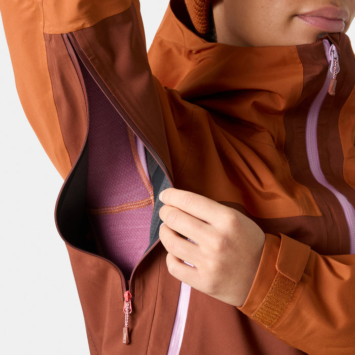 Helly Hansen Verglas BC Shell Jacket - Women's Ginger Biscuit