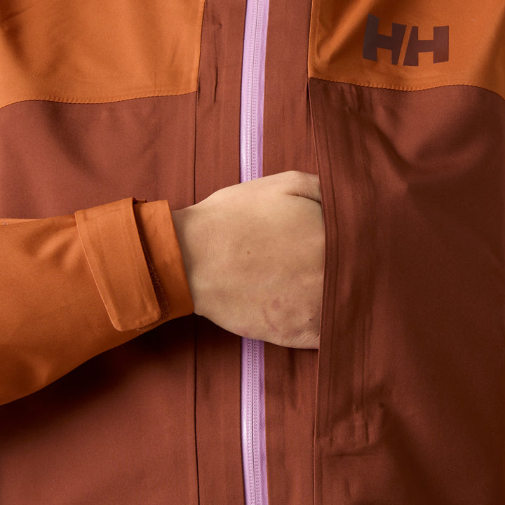 Helly Hansen Verglas BC Shell Jacket - Women's Ginger Biscuit