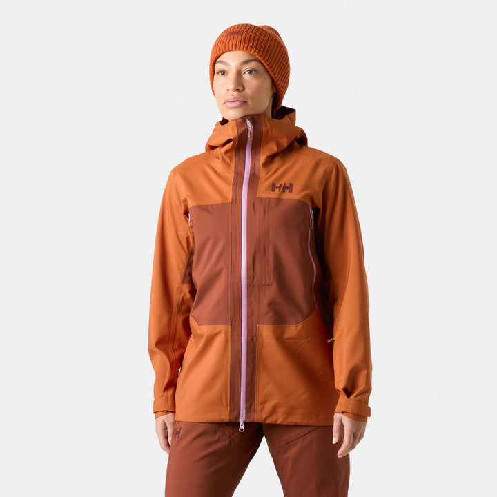 Helly Hansen Verglas BC Shell Jacket - Women's Ginger Biscuit
