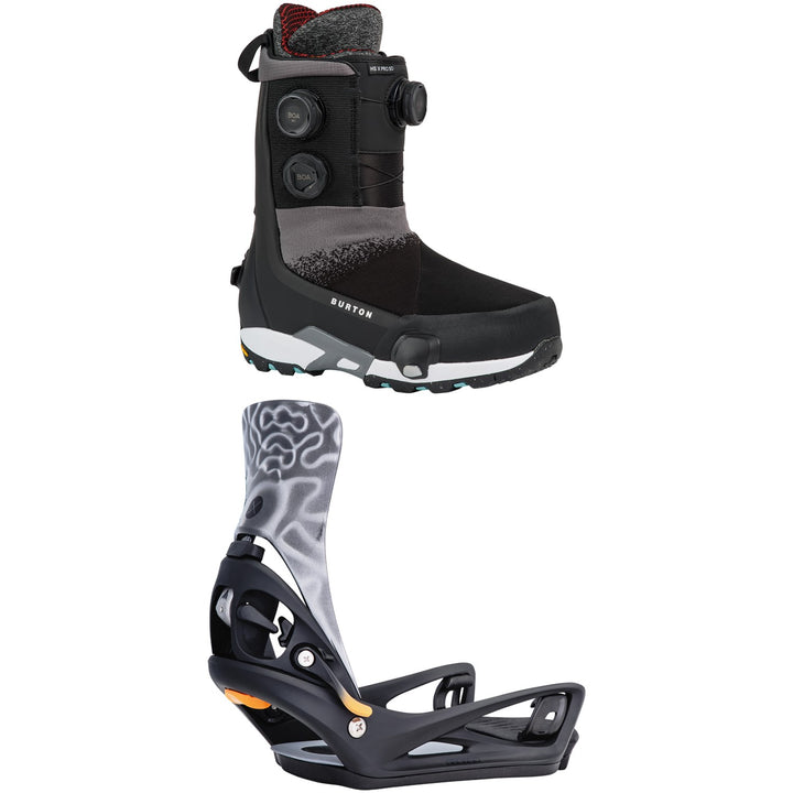 Burton Highshot X Pro Step On Wide Snowboard Boots + Step On X Snowboard Bindings 2027