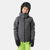 Helly Hansen Alpha Jacket - Kids' Thunder Grey