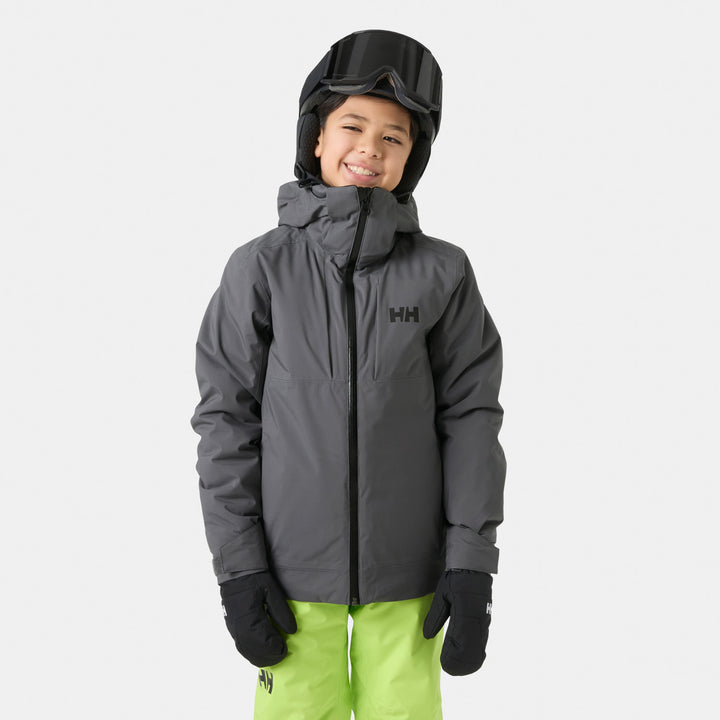 Helly Hansen Alpha Jacket - Kids' Thunder Grey