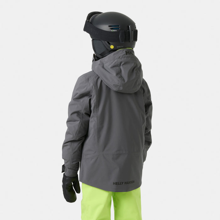 Helly Hansen Alpha Jacket - Kids' Thunder Grey