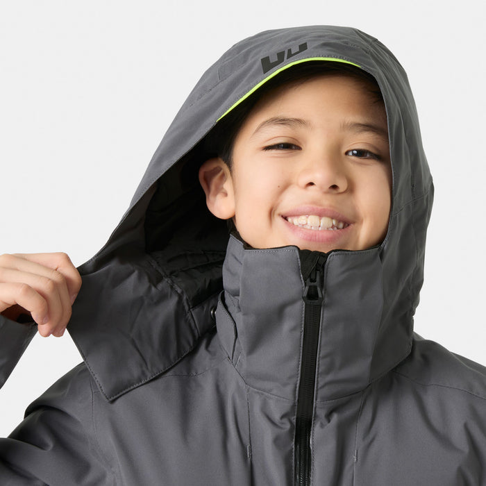 Helly Hansen Alpha Jacket - Kids' Thunder Grey