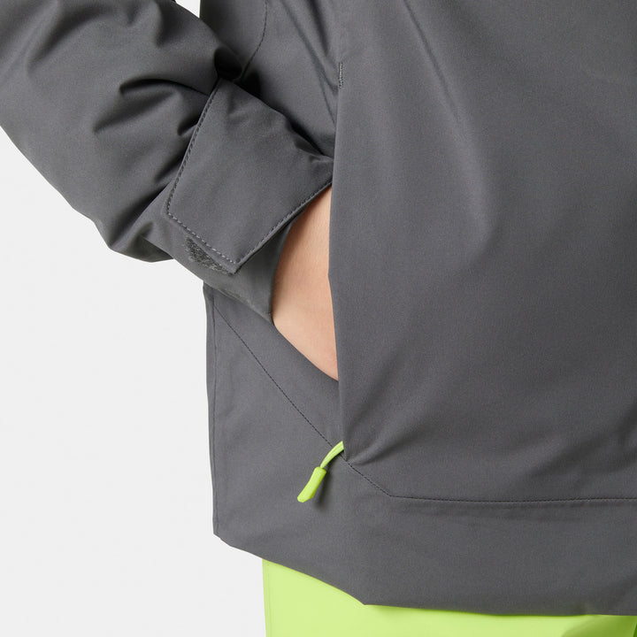 Helly Hansen Alpha Jacket - Kids' Thunder Grey
