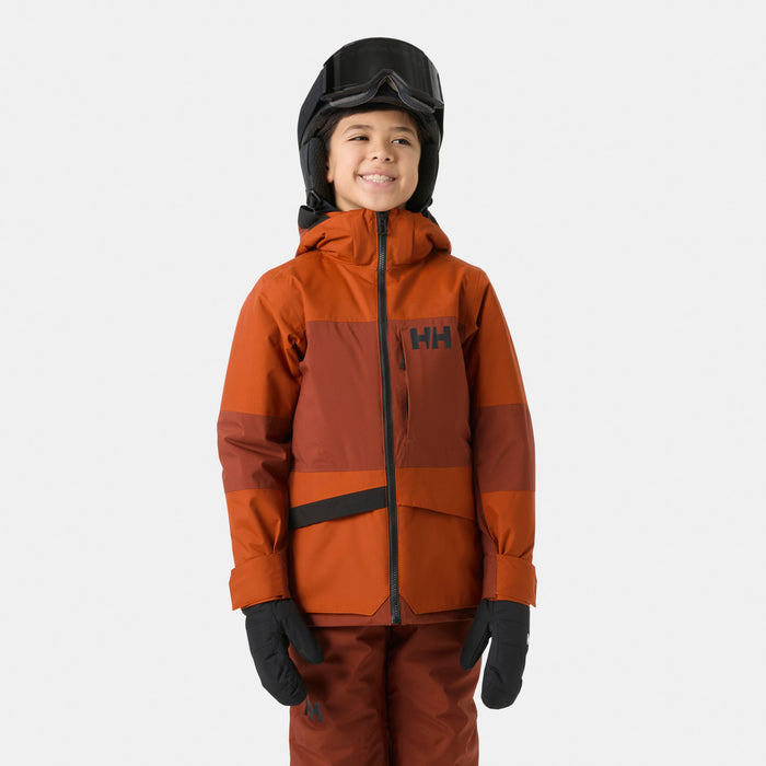 Helly Hansen Summit 2.0 Jacket - Kids' Iron Oxide
