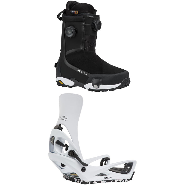 Burton Highshot X Step On Wide Snowboard Boots + Step On Cartel X Snowboard Bindings 2027