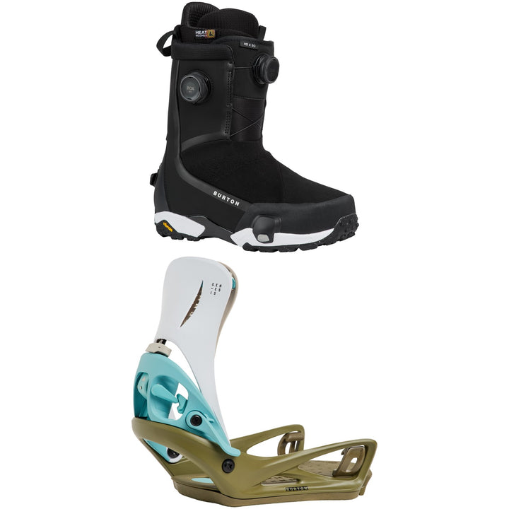 Burton Highshot X Step On Wide Snowboard Boots + Step On Genesis Snowboard Bindings 2027