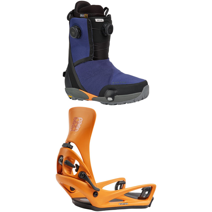 Burton Waverange X Step On Snowboard Boots + Step On Cartel X Snowboard Bindings 2027