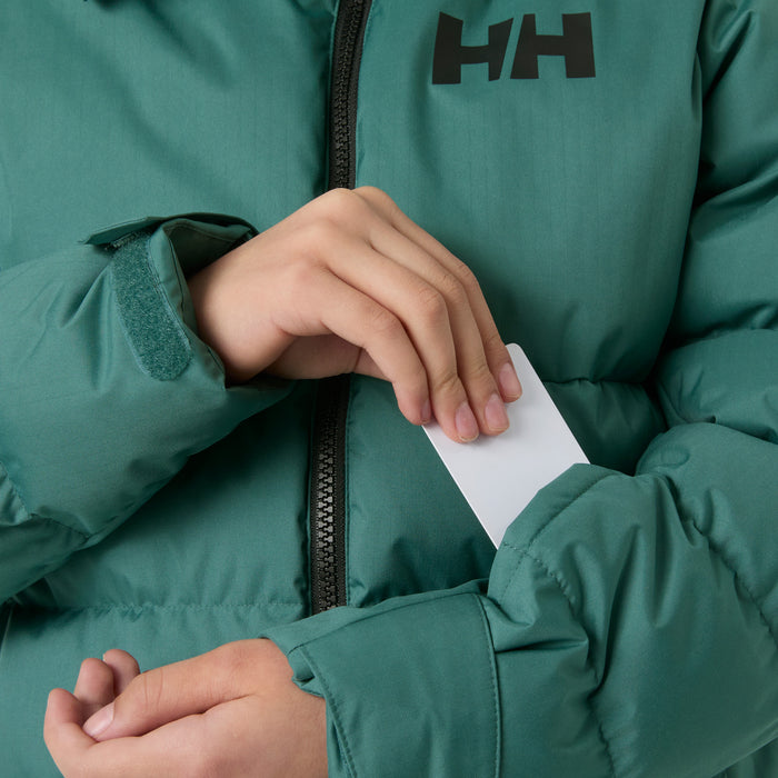 Helly Hansen Kvitfjell Race Puffy Jacket - Kids' Opal Green