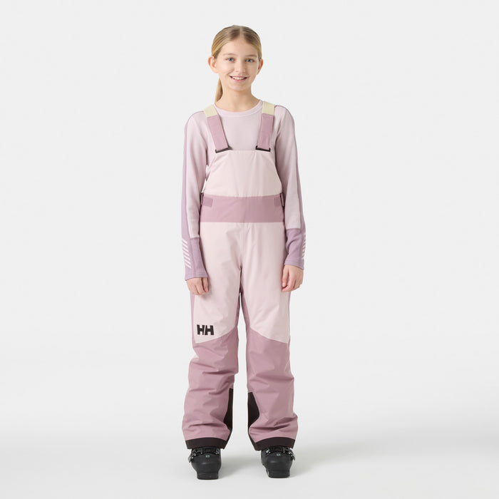 Helly Hansen Stellar Bib Pants - Girls' Purple Clay