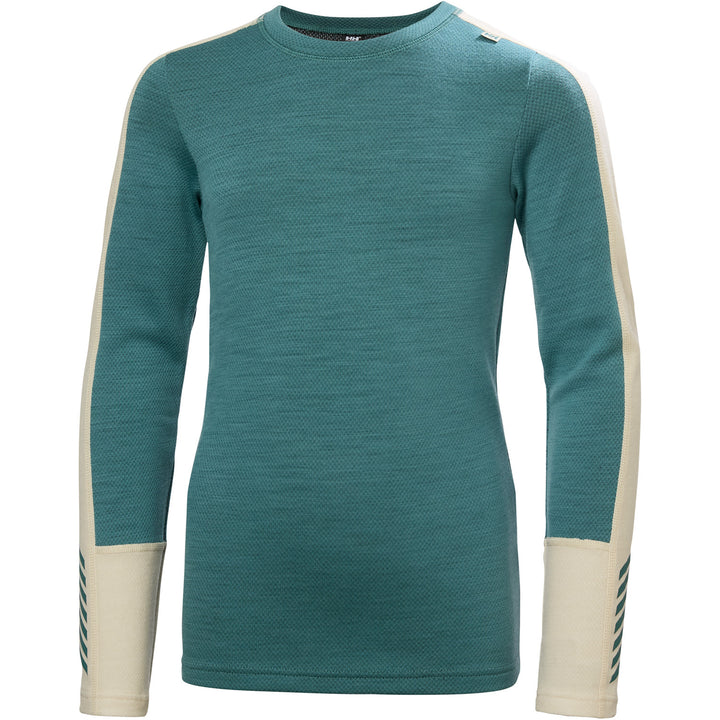 Helly Hansen Lifa Merino Midweight Baselayer Set - Kids' Opal Green