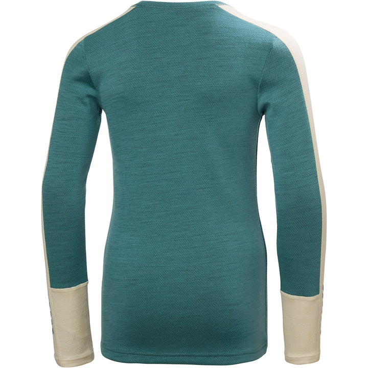 Helly Hansen Lifa Merino Midweight Baselayer Set - Kids' Opal Green