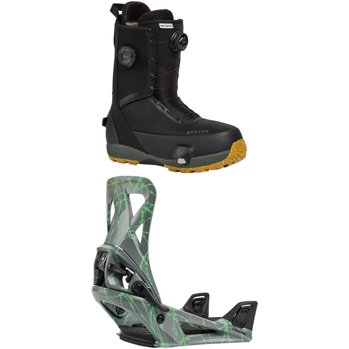 Burton Waverange Plus Step On Wide Snowboard Boots + Step On Snowboard Bindings 2027