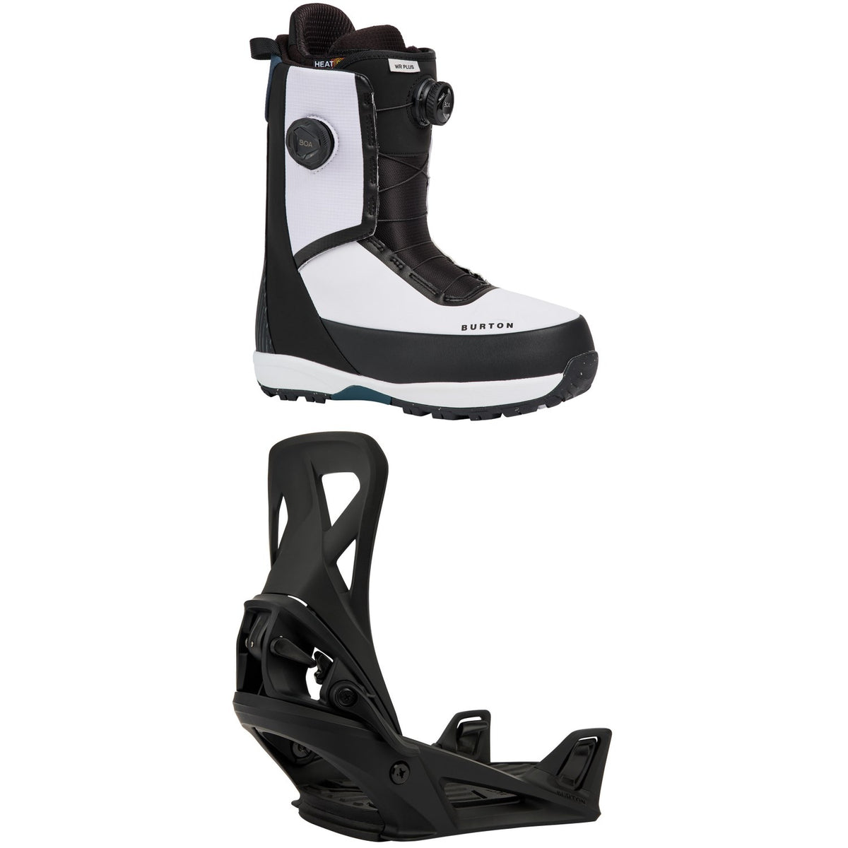 Burton Waverange Plus Snowboard Boots + Step On Snowboard Bindings