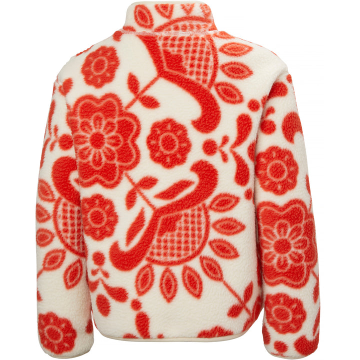 Helly Hansen Frosty Pile Sweater - Kids' Alert Red AOP