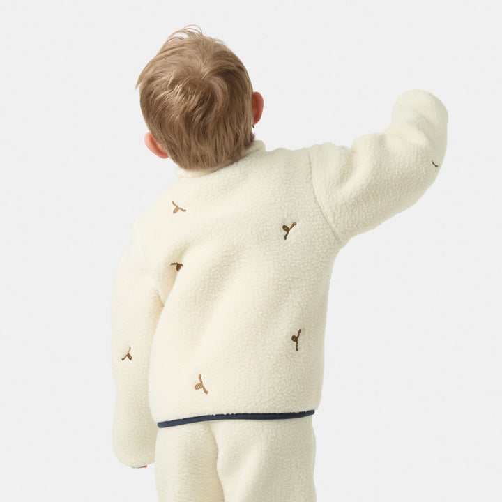 Helly Hansen Frosty Pile Jacket - Kids' Cream EMB