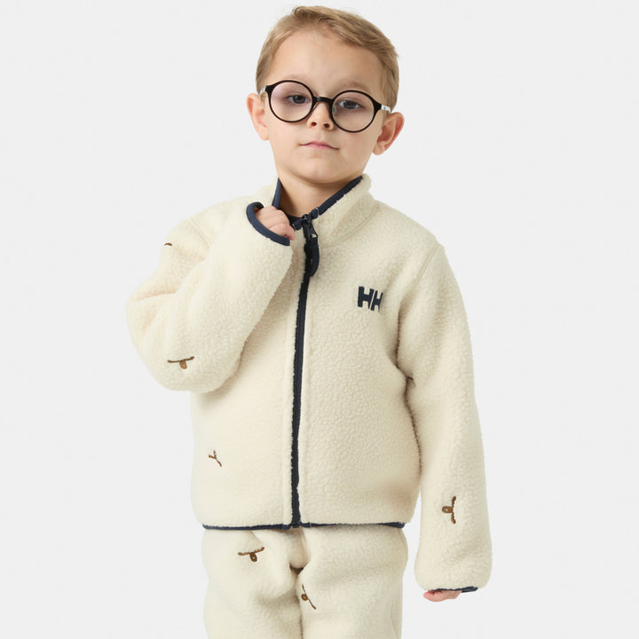 Helly Hansen Frosty Pile Jacket - Kids' Cream EMB