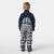 Helly Hansen Frosty Pile Bibs - Kids' Navy AOP
