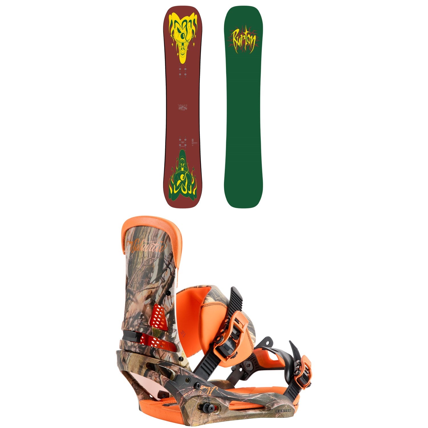 Burton Pretty Good Company Snowboard + Malavita X Snowboard
