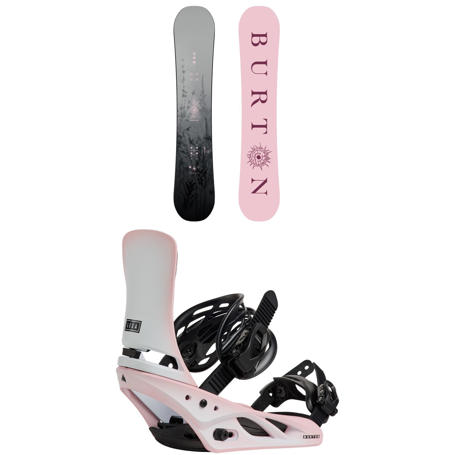 Burton Cultivator Snowboard + Lexa Snowboard Bindings - Women's