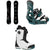 Burton Cultivator Snowboard + Mission Snowboard Bindings + Ruler Boa Snowboard Boots 2027
