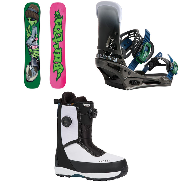 Burton Good Company Snowboard + Malavita Snowboard Binding + Waverange Plus Snowboard Boots 2027