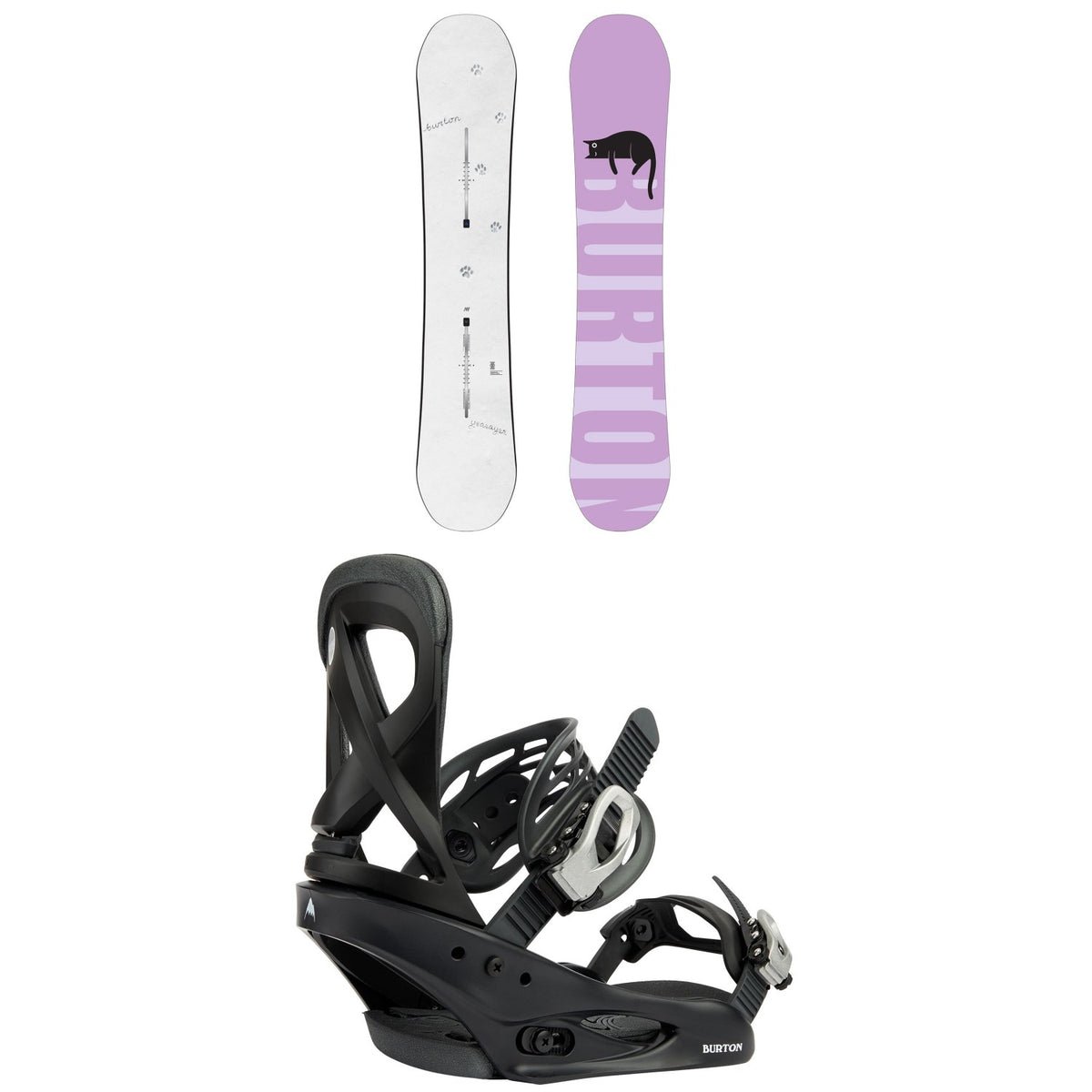 Burton Yeasayer Flying V Snowboard + Scribe Snowboard Bindings - Women's 2027