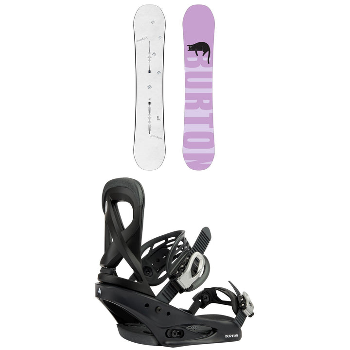 Burton Yeasayer Flying V Snowboard + Scribe Snowboard Bindings - Women's 2027
