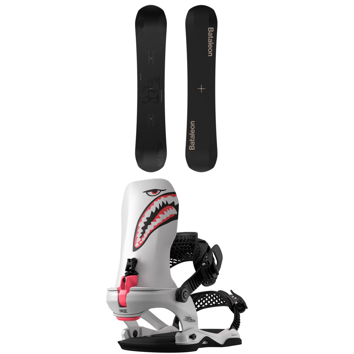 Bataleon Evil Twin+ Snowboard + Blaster Pro AW FASE Snowboard Bindings 2027