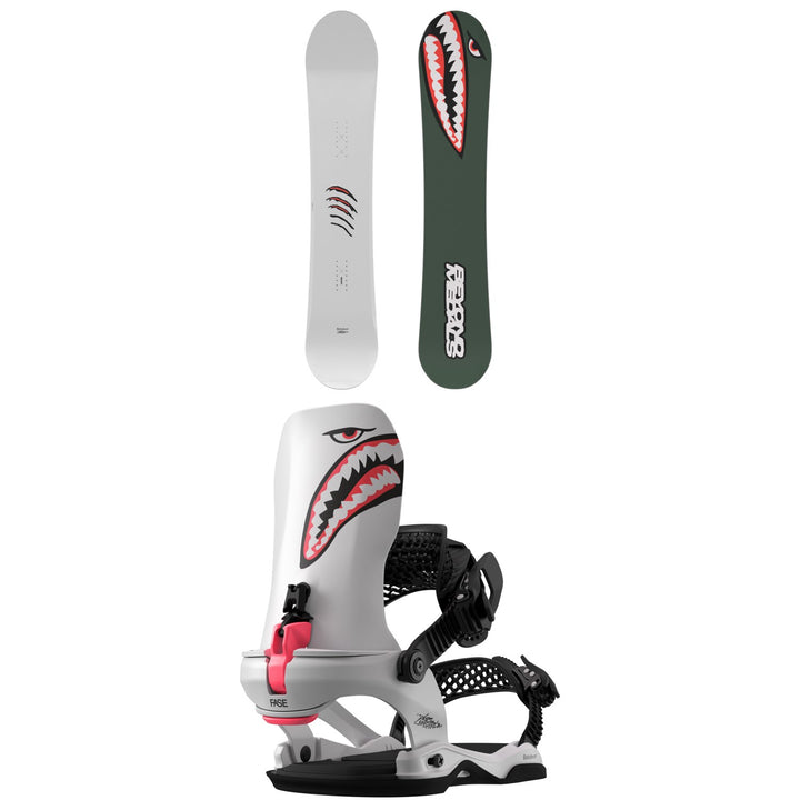 Bataleon Tornado x Beyond Medals Snowboard + Blaster Pro AW FASE Snowboard Bindings 2027
