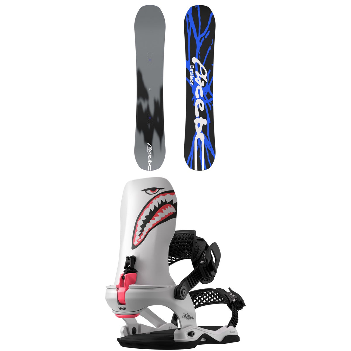 Bataleon Placebo Snowboard + Blaster Pro AW FASE Snowboard Bindings 2027