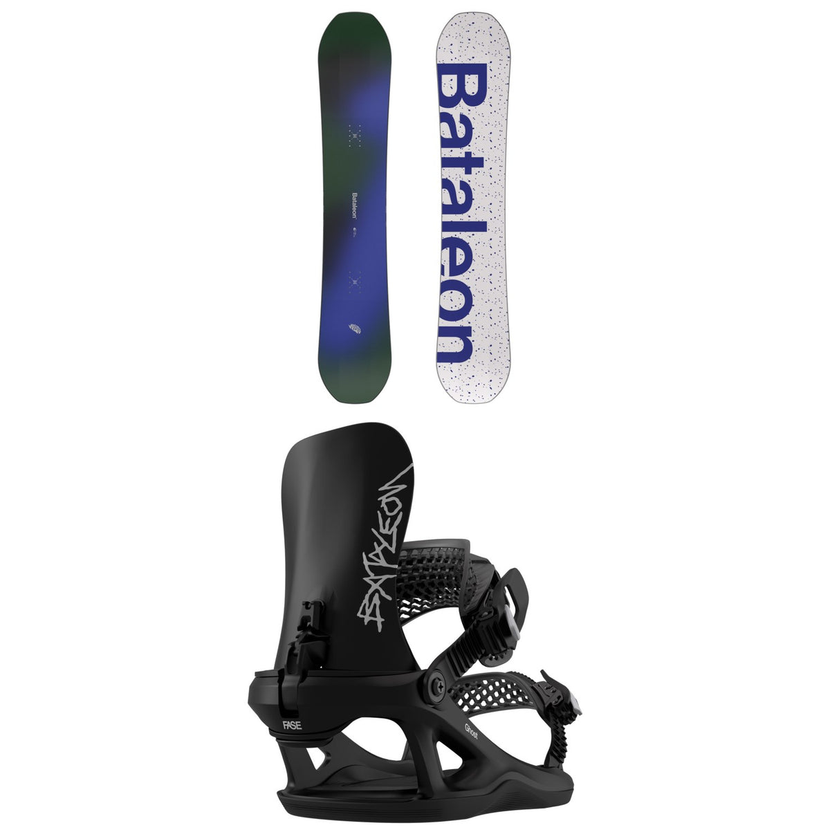 Bataleon Mojo Snowboard + Ghost FASE Snowboard Bindings 2027