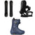 Bataleon Push Up+ Snowboard + Blaster AW FASE Snowboard Bindings + Salsa Double Boa Snowboard Boots - Women's 2027