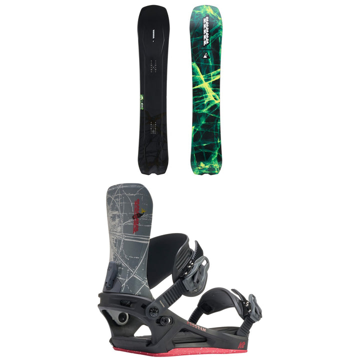 K2 Alchemist Snowboard + Program Snowboard Bindings 2027