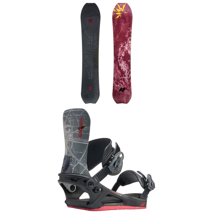 K2 Sky Pilot Snowboard + Program Snowboard Bindings 2027