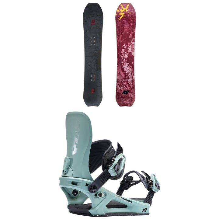 K2 Sky Pilot Snowboard + Network Snowboard Bindings - Women's 2027
