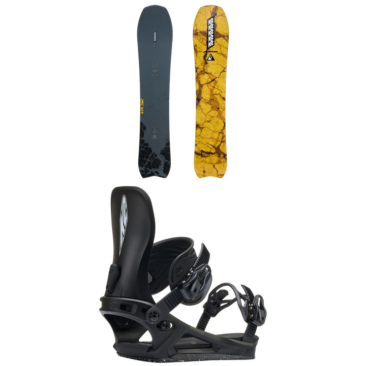 K2 Excavator Snowboard + Bond Snowboard Bindings 2027