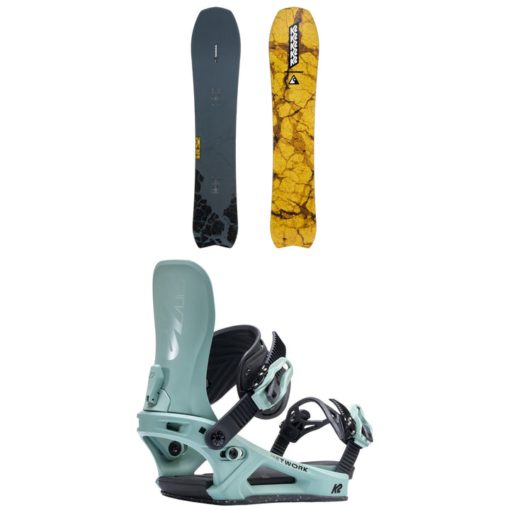 K2 Excavator Snowboard + Network Snowboard Bindings - Women's 2027