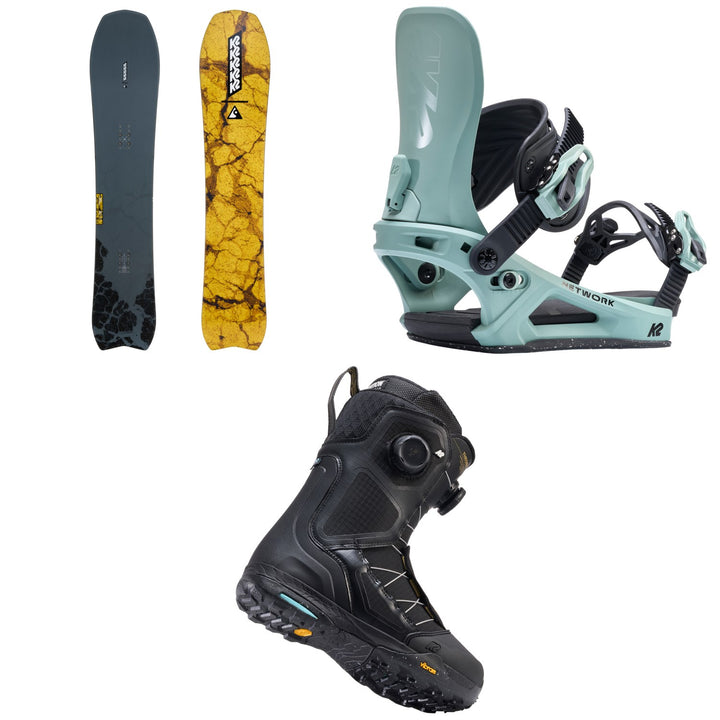 K2 Excavator Snowboard + Network Snowboard Bindings + Theory Snowboard Boots - Women's 2027