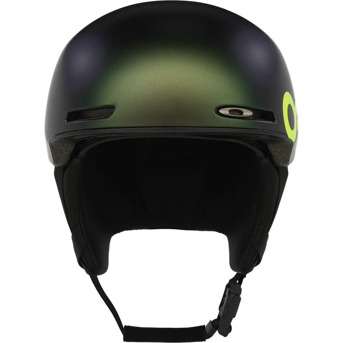 Oakley MOD 1 MIPS Round Fit Helmet Silver/Green Colorshift