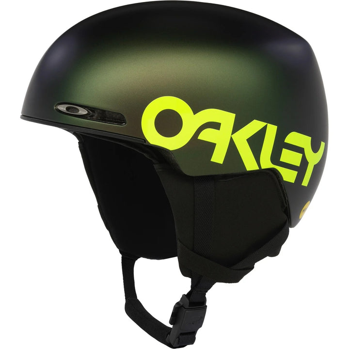 Oakley MOD 1 MIPS Round Fit Helmet Silver/Green Colorshift