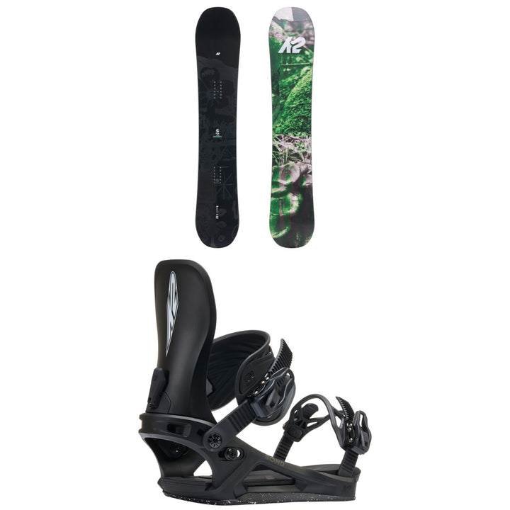 K2 Embassy Snowboard + Bond Snowboard Bindings 2027