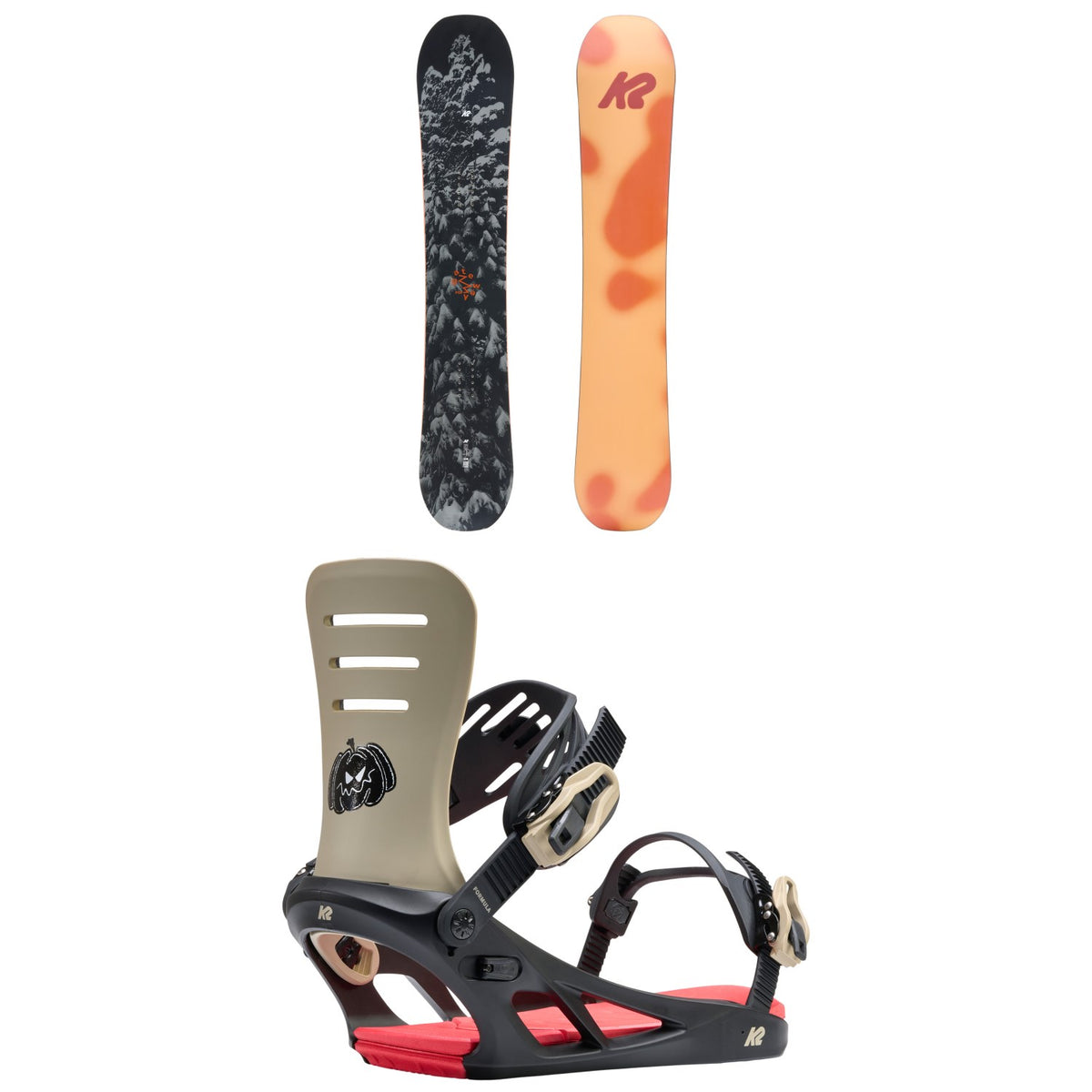 K2 Gateway Pop Snowboard + Formula Snowboard Bindings 2027