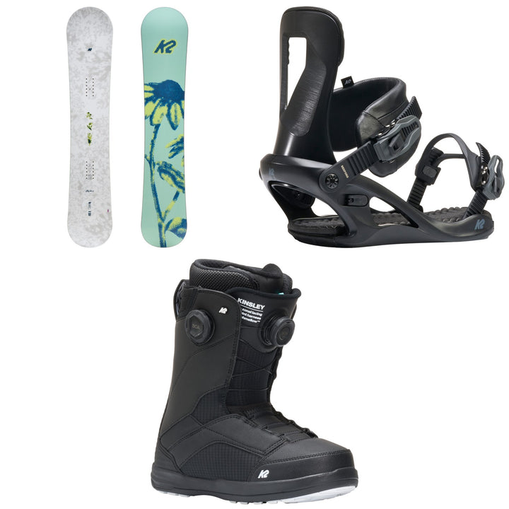 K2 Chloro Snowboard + Bedford Snowboard Bindings + Kinsley Snowboard Boots - Women's 2027