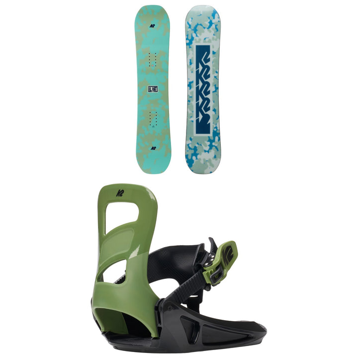 K2 Lil Kat Snowboard+ Lil Mini Snowboard Bindings - Toddler Boys'
