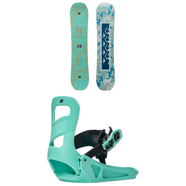 K2 Lil Kat Snowboard + Lil Kat Snowboard Bindings - Kids' 2027