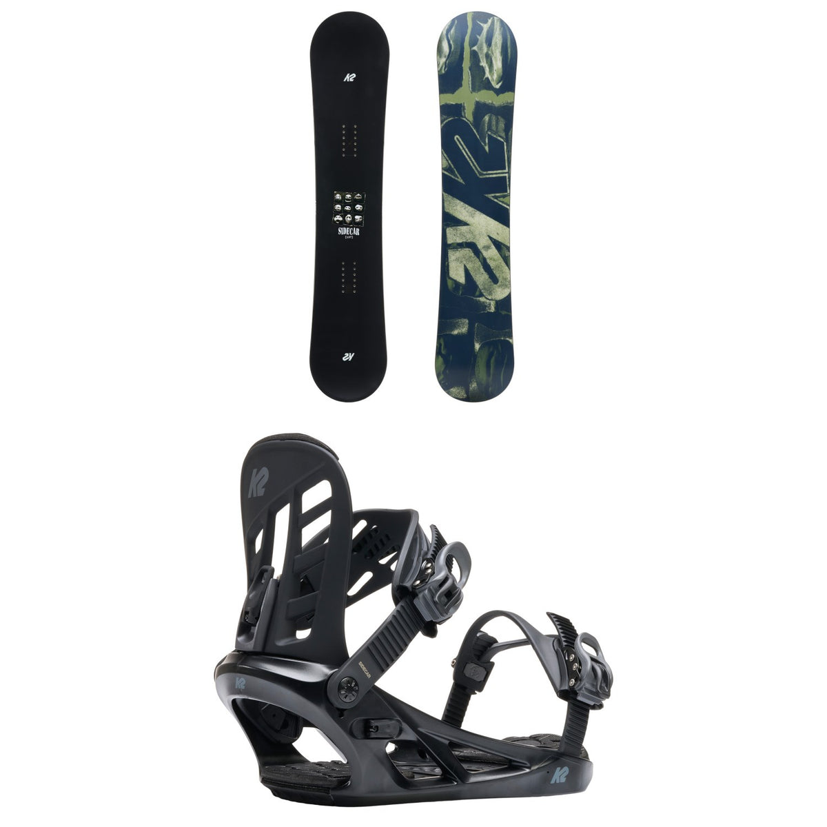 K2 Sidecar Snowboard + Sidecar Snowboard Bindings - Kids' 2027