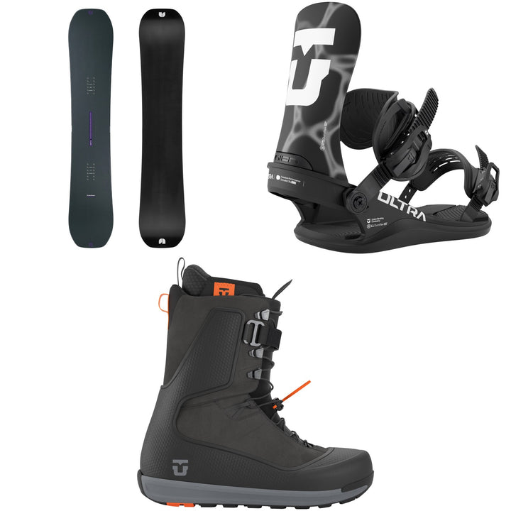 United Shapes Object Snowboard + Union Ultra Snowboard Bindings + Factory Snowboard Boots 2027