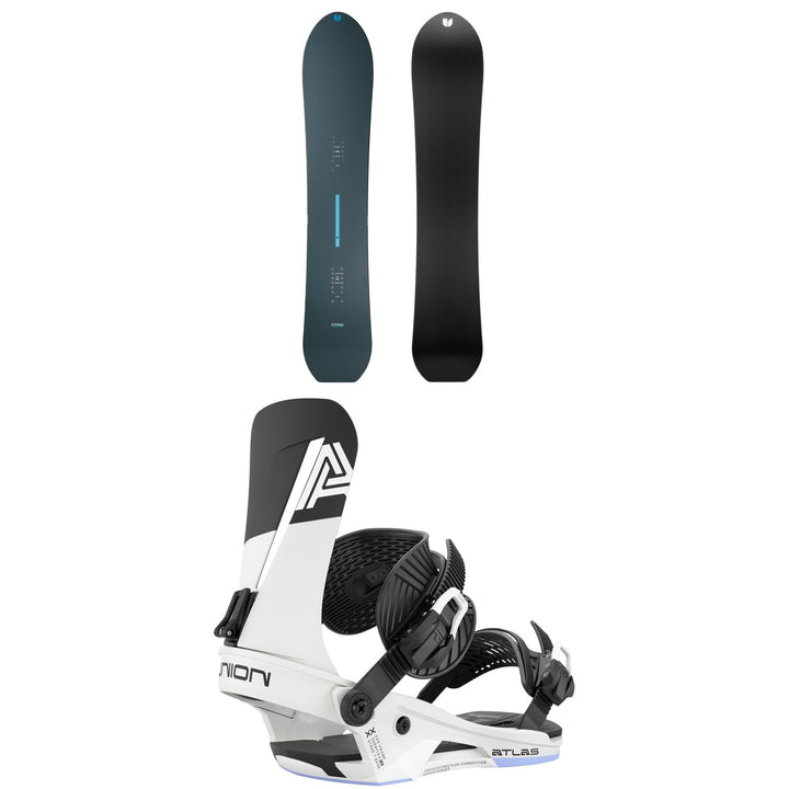 United Shapes Cadet Snowboard  + Union Atlas Snowboard Bindings 2027